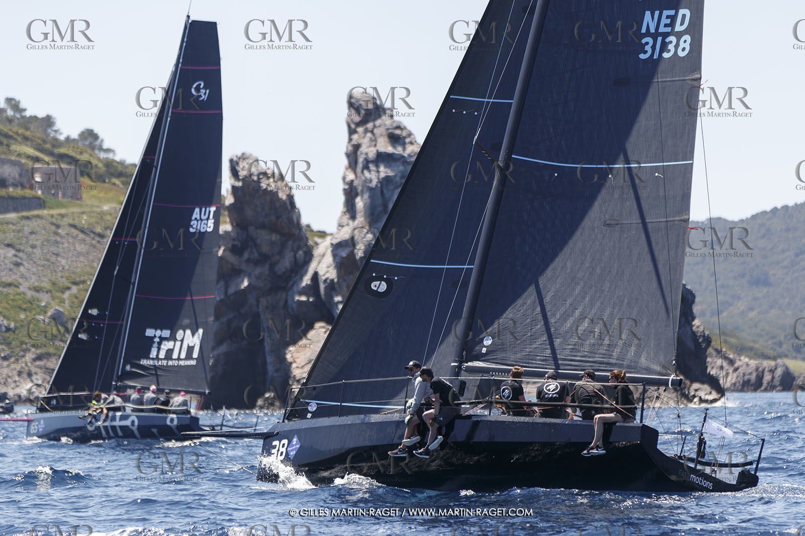 10 05 2024, Porquerolles (FRA, 83), Porquerolle's Race, Tour de l'île de Porquerolles