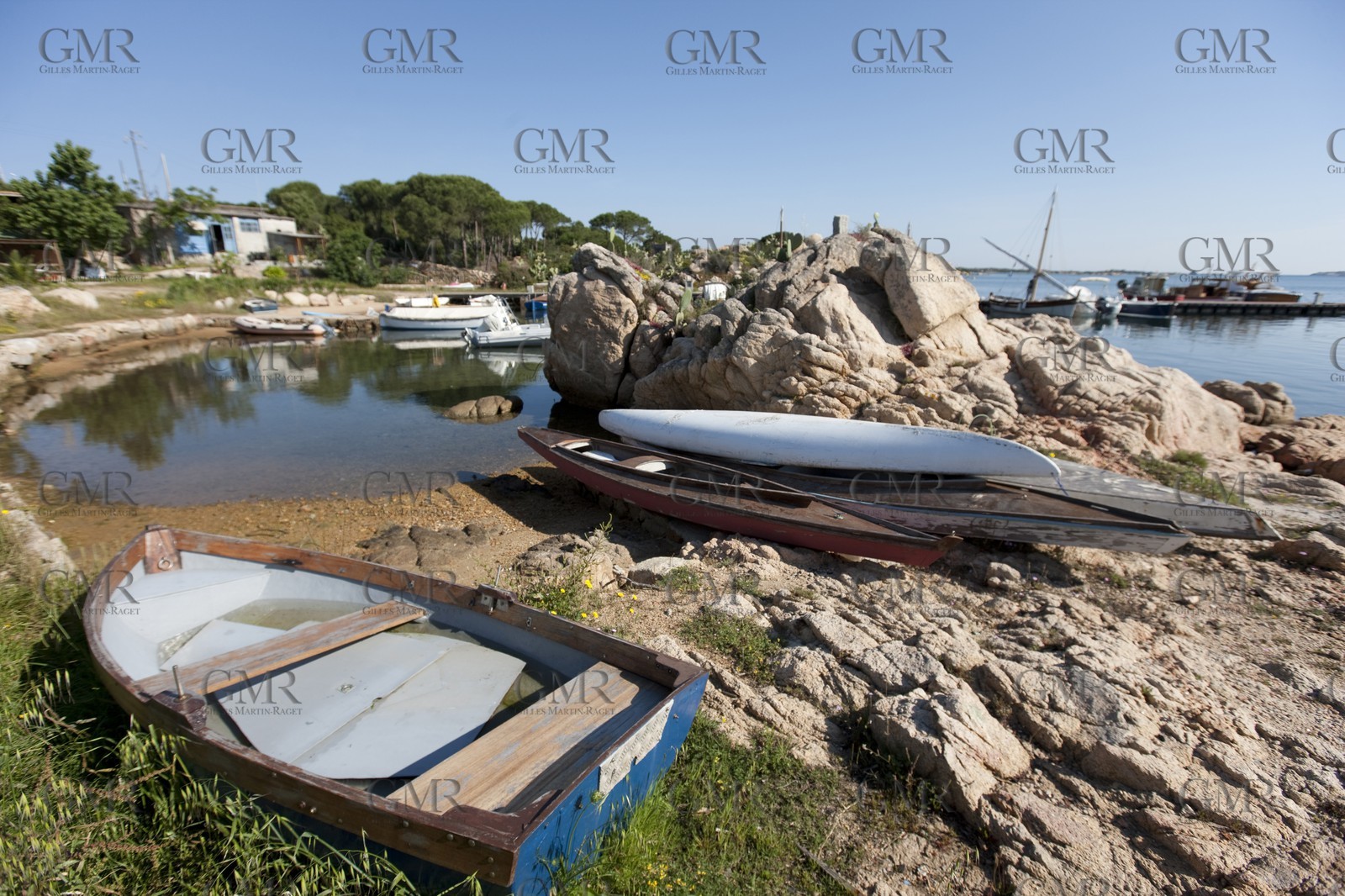 19 05 2010 - La Maddalena (ITA, Sardinia) - Carrano boatyard and Passo della Moneta Marina