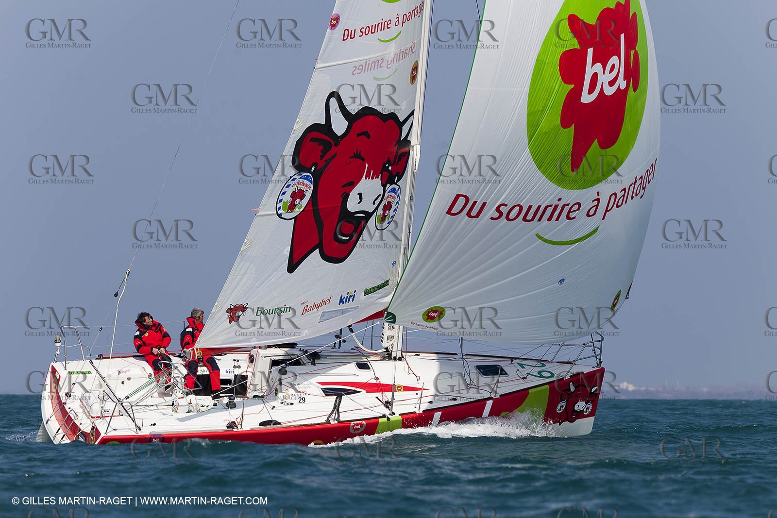 13 03 2010 -  La Grande Motte   Port Camargue (FRA) - Groupe Bel - Kito de Pavant   Sebastien Audigane training for Transat AG2R