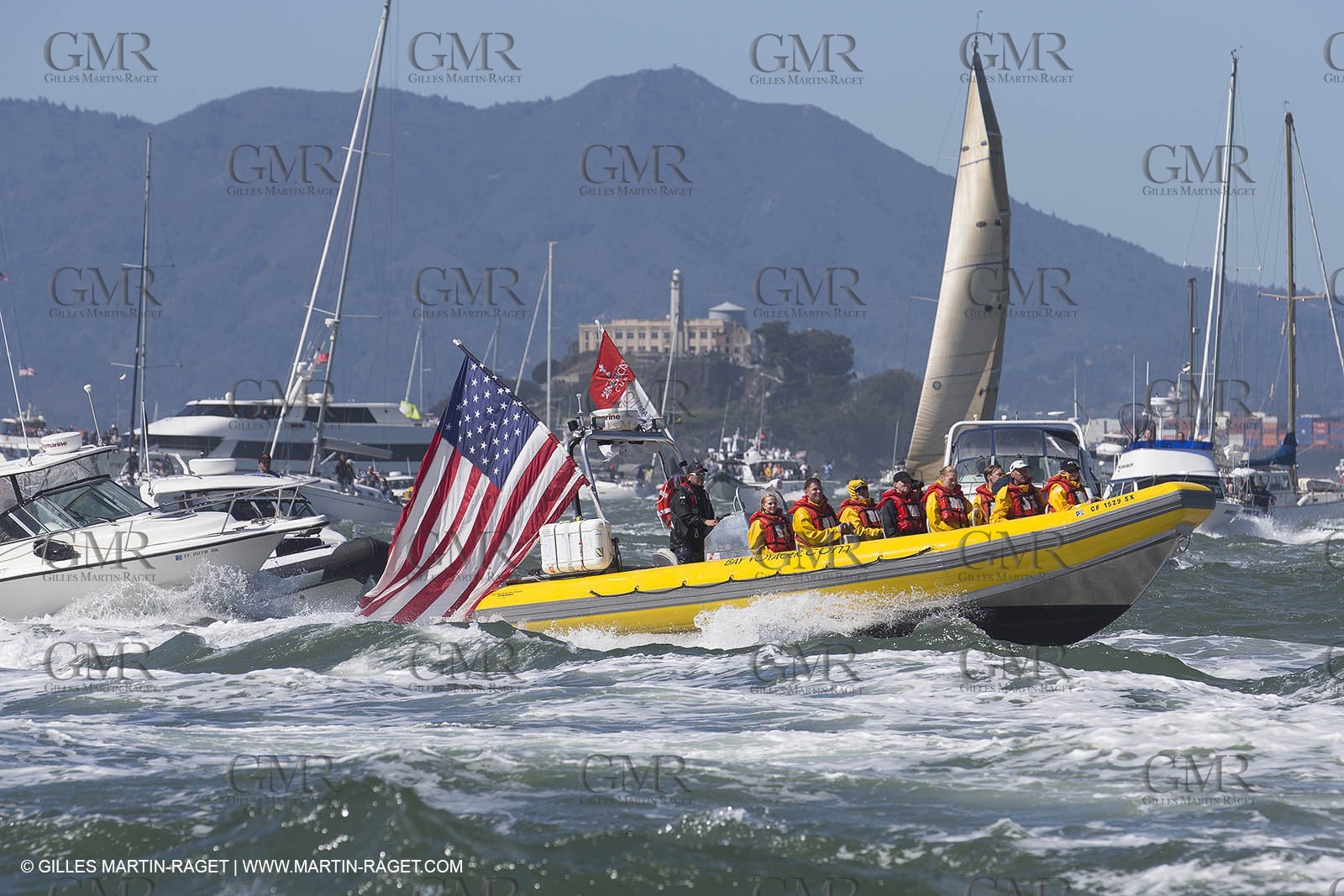 25 09 2013 - San Francisco (USA,CA) - 34th America's Cup - Final Match - Racing Day 15.