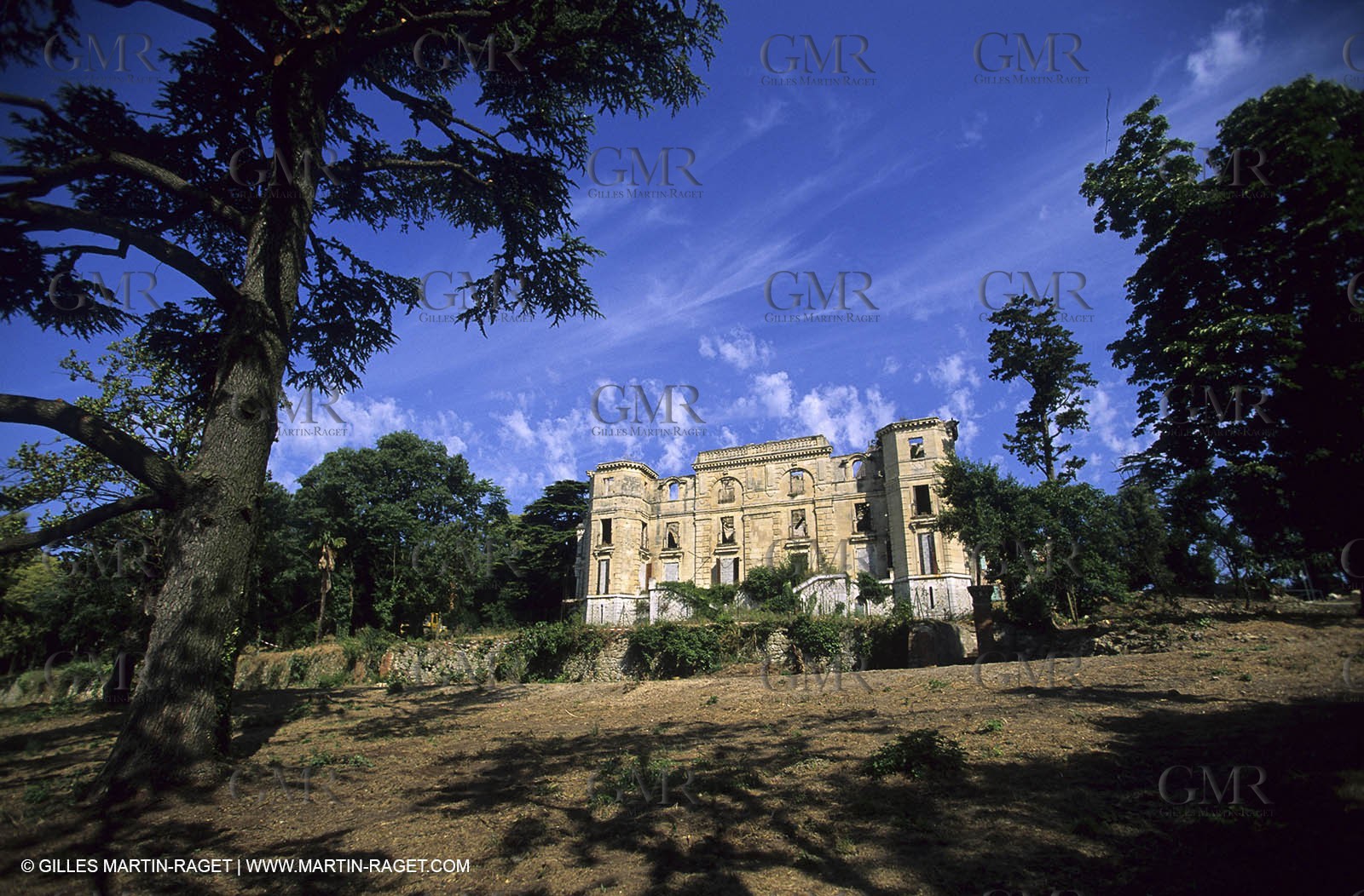 Aubagne - La Busine castle (Castle from my mother in Marcel Pagnol 's book)