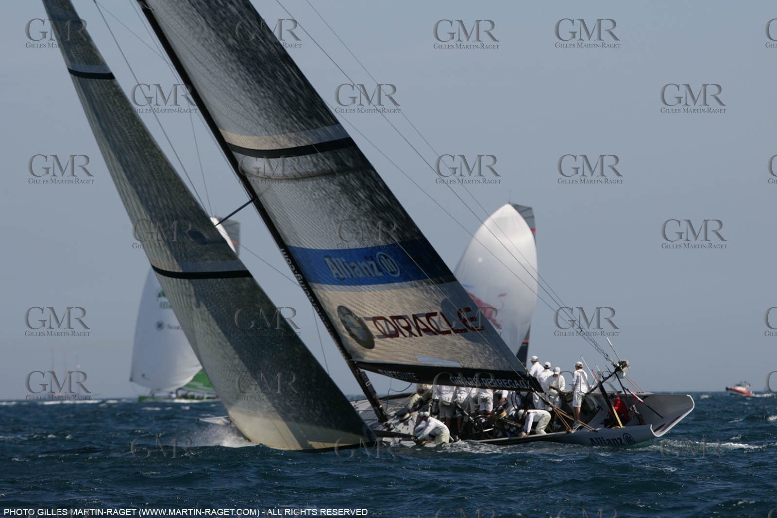 7 05 2007-Valencia (Spain)- 32nd America's Cup - Louis Vuitton Cup - RR2 - Day 9 - BMW ORACLE Racing