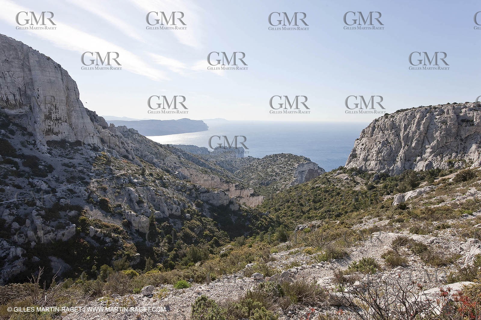 30 04 2009 - Marseille (FRA, 13) - Les Calanques - At the Col de la Candelle