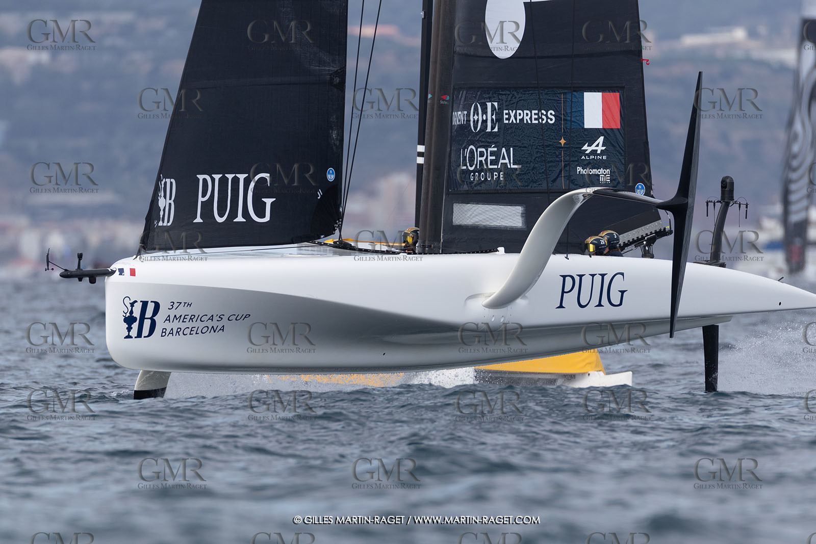 11 10 2024, Barcelona (ESP), Louis Vuitton 37th America's Cup, Puig Women America's Cup, semi finals