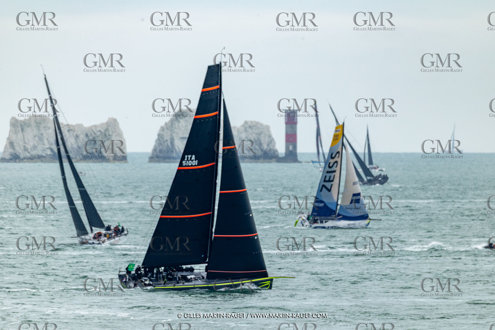 26 07 2025, Cowes (UK, IOW), Admiral's Cup 2025, Rolex Fastnet Race start,