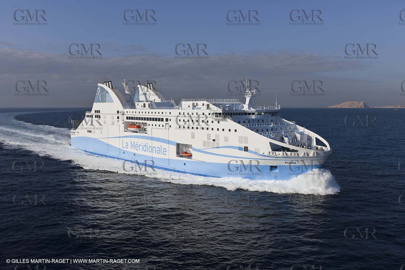 14 01 2012 - Marseille (FRA,13) - La Meridionale shipping company - the Piana off Marseille and the Calanques
