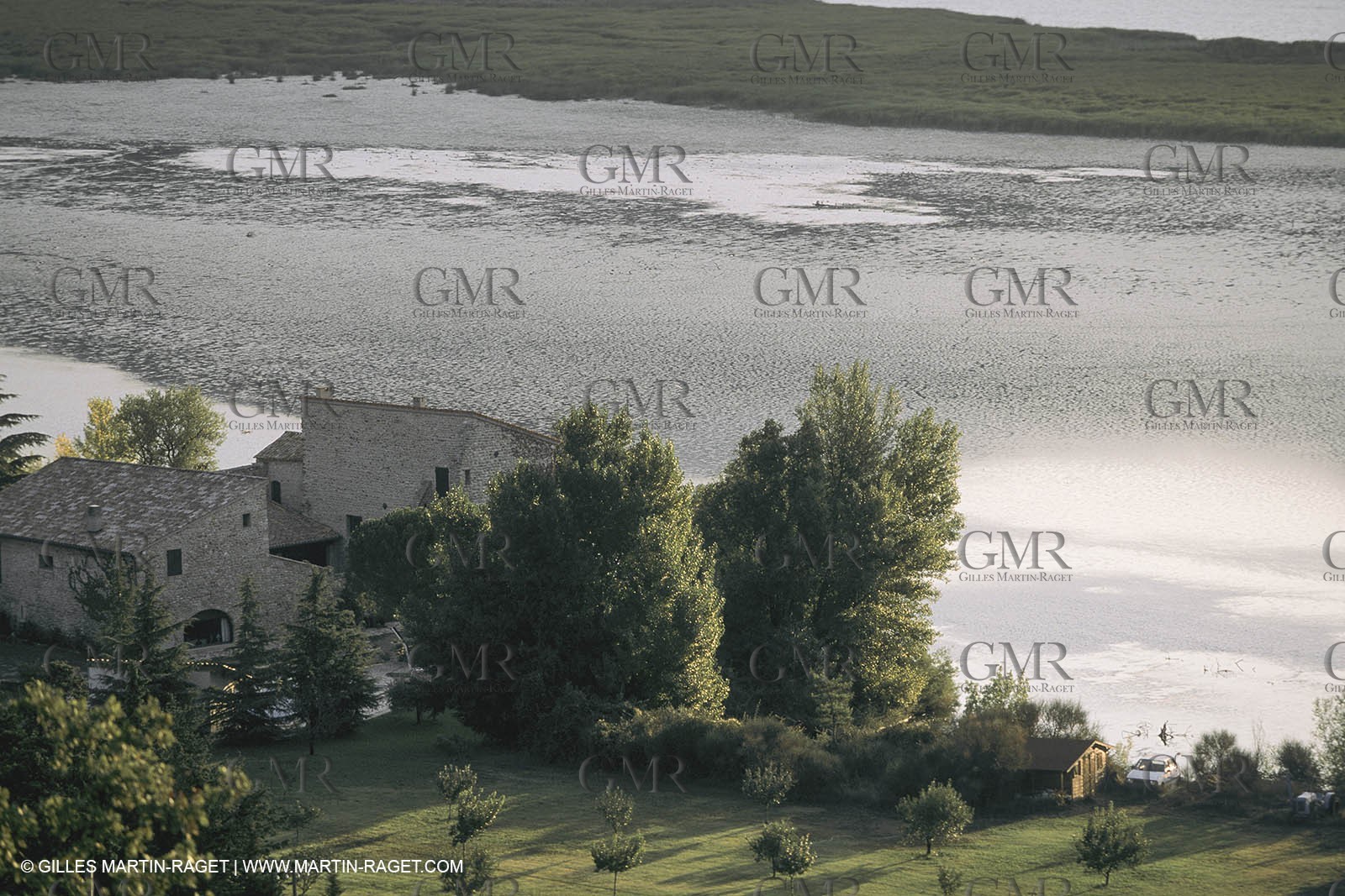 France, Provence, Haute Provence, Val de Durance, Durance river valley