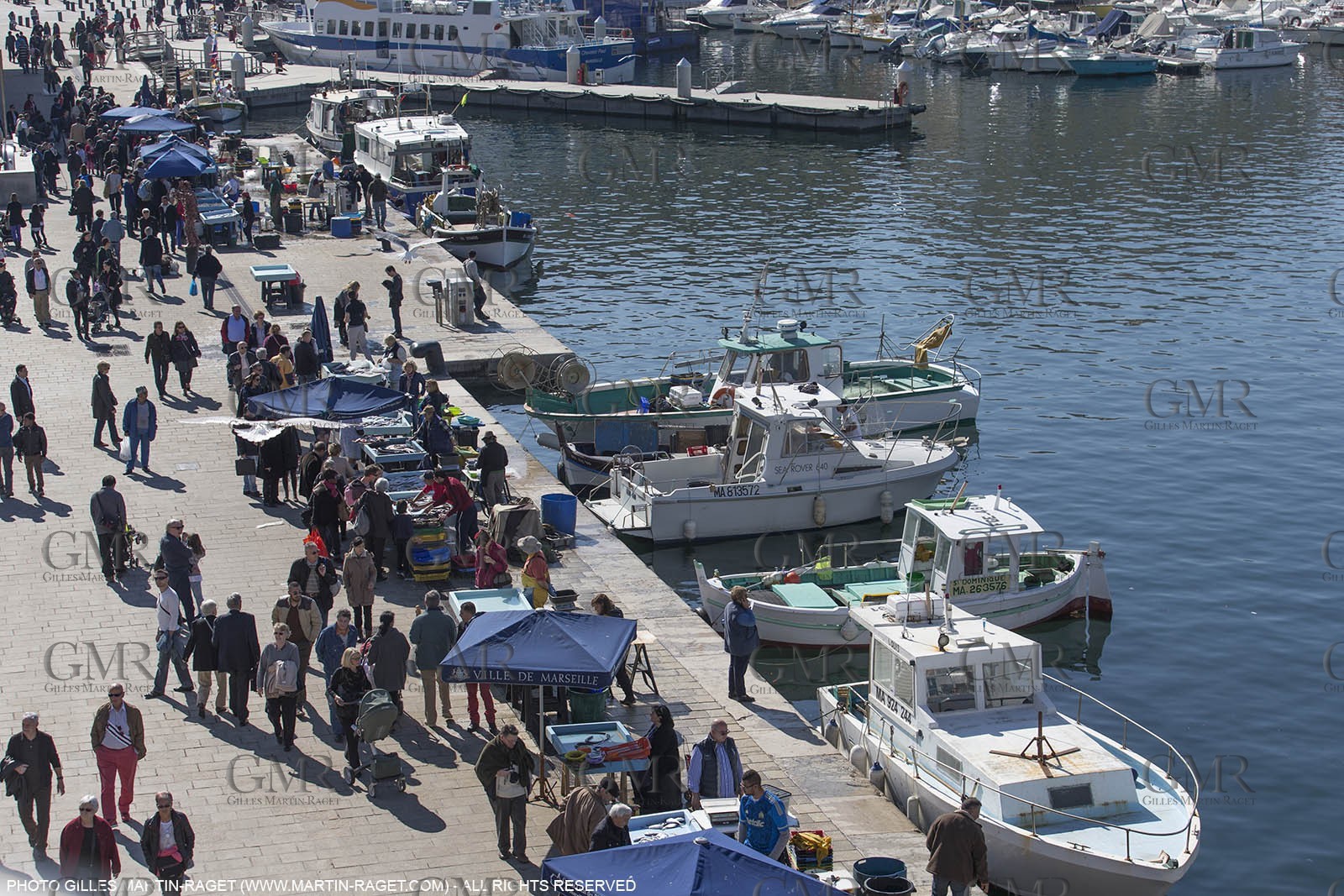 07 03 2014 - Marseille (FRA,13) - Vieux Port (Historical port)
