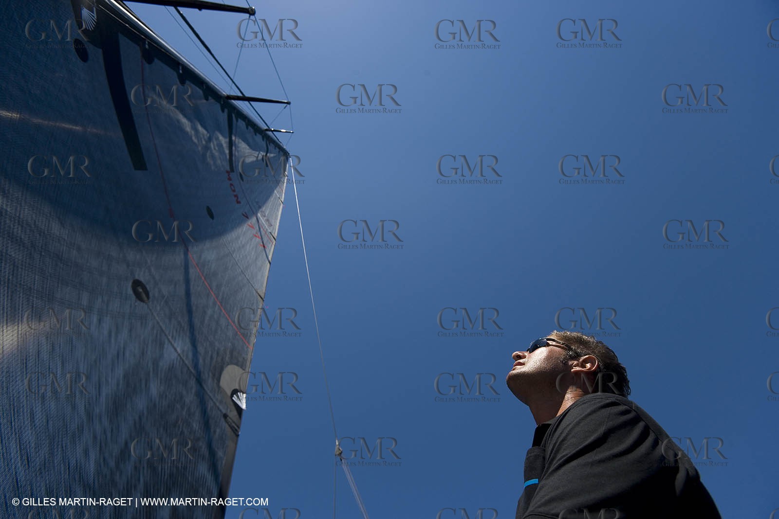 03 09 06 - Porto Cervo (Sardinia) - Maxi World Cup 2006 - A bord Wally 90 Tango