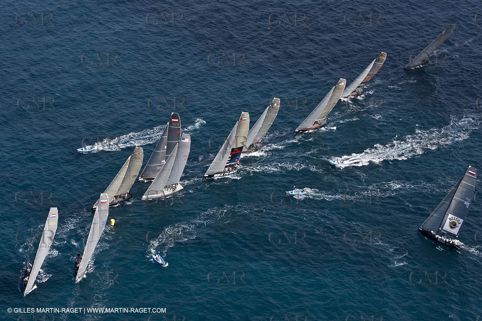 10 12 2010 - Miami (USA, FLA) - 2010 RC 44 World Champîonship - Oracle RC 44 Cup Miami - Day 5 - Fleet racing