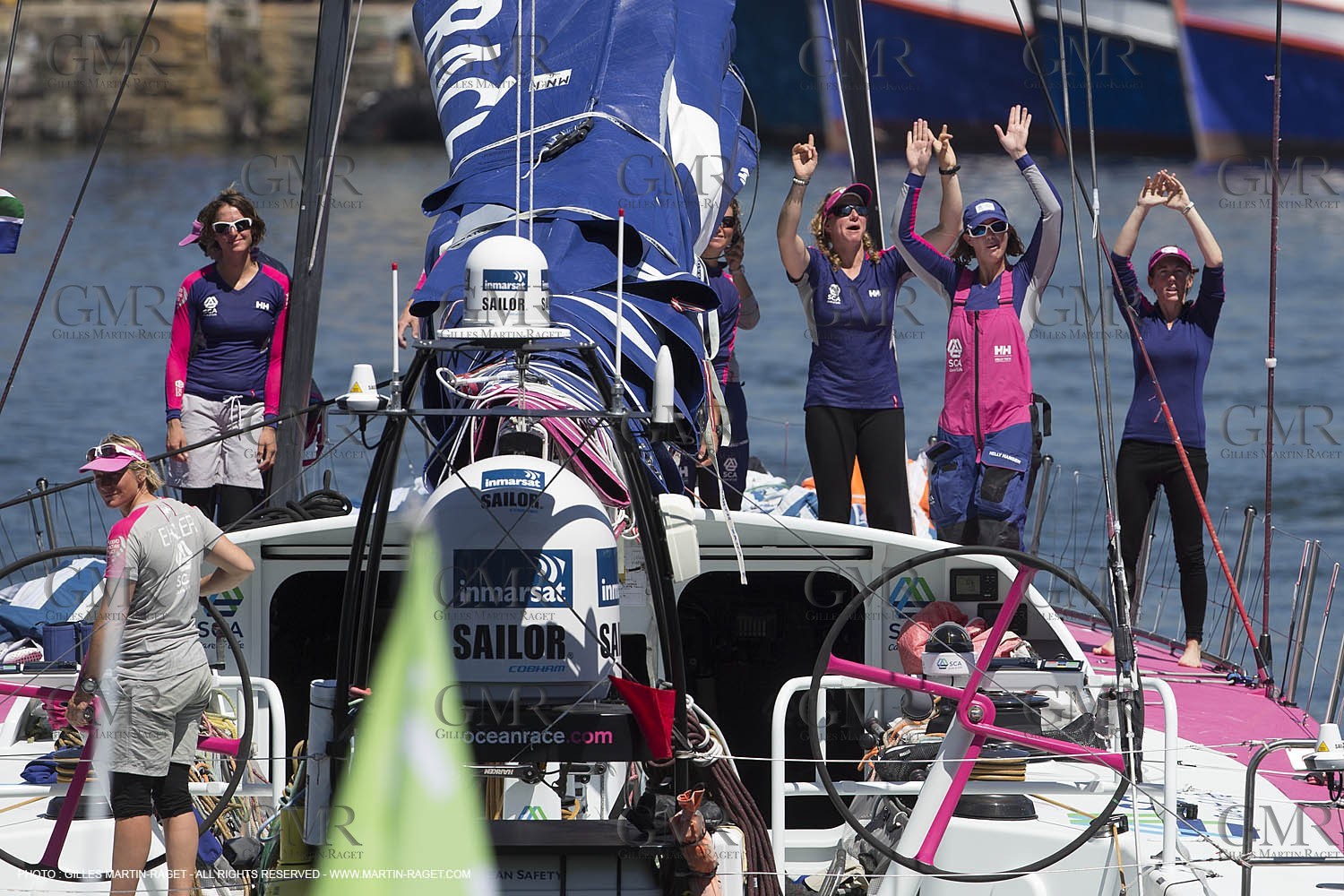 07 11 2014, Capetown (ZAF), Volvo Ocean Race 2014-15, Arrivals Team SCA
