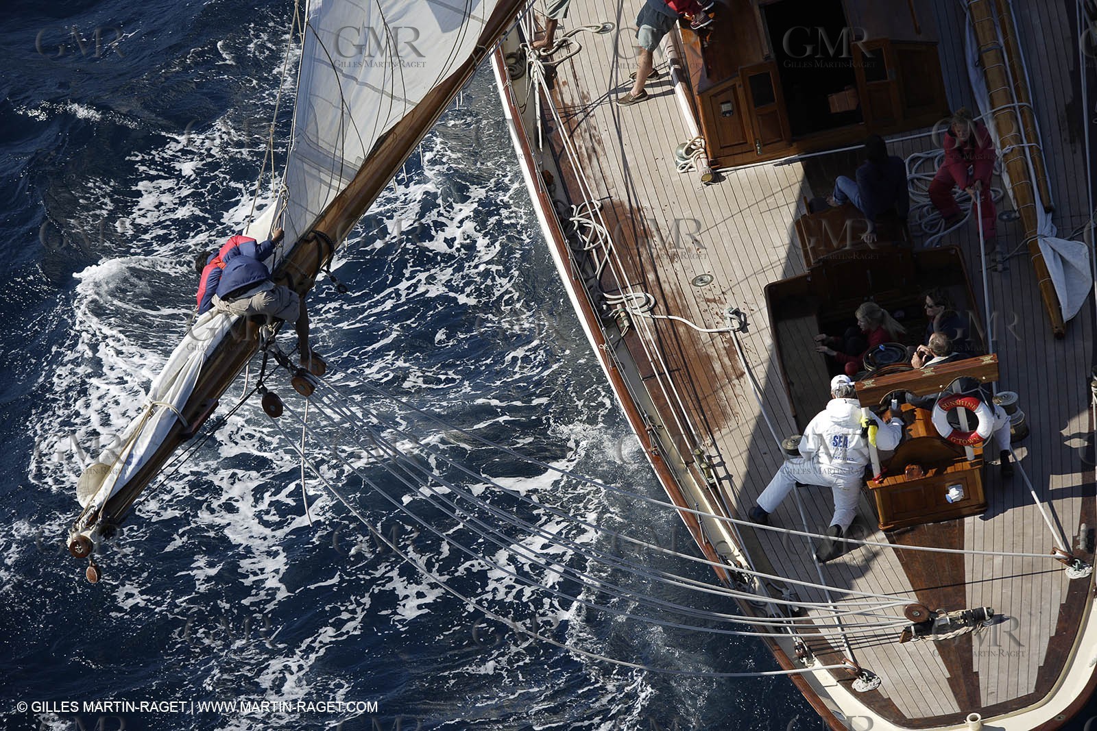 Sunshine -  07 10 2006 - Saint Tropez (Fr) - Voiles de Saint Tropez 2006 - Voiliers de tradition