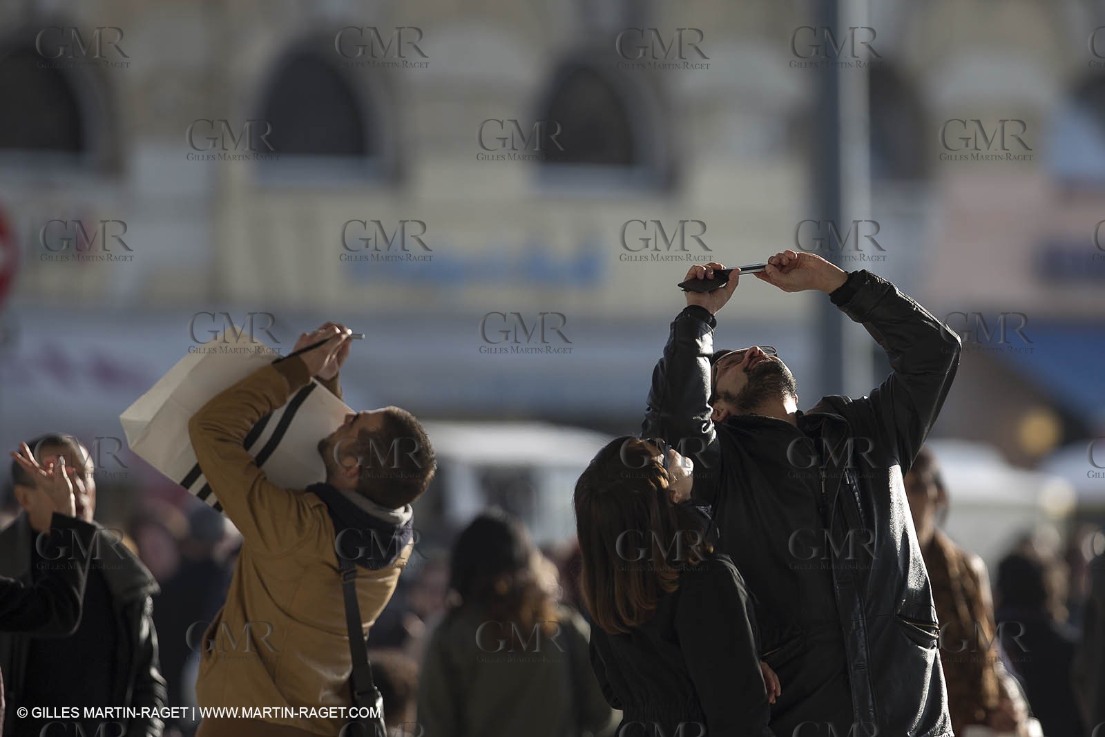 02 02 2013- Marseille (FRA,13) Inauguration de l'ombrière et du Vieux Port semi-piétonnier