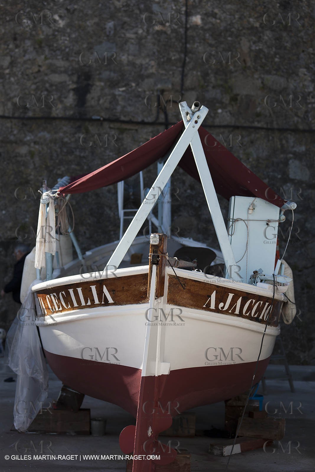 16 02 2012 - Ajaccio (FRA, Corse) -  La Méridionale shipping company- Piana at Ajaccio