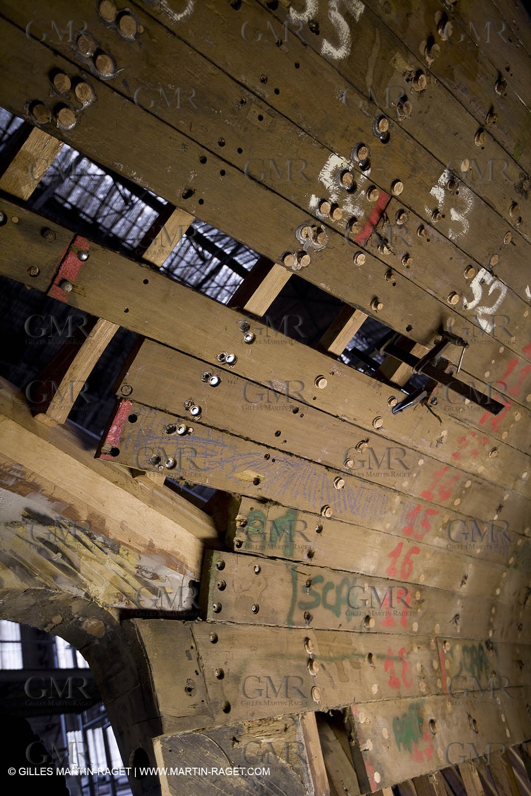27 11 2007 - La Ciotat (FRA, 13) - Mariska refit at Charpentiers Réunis boatyard