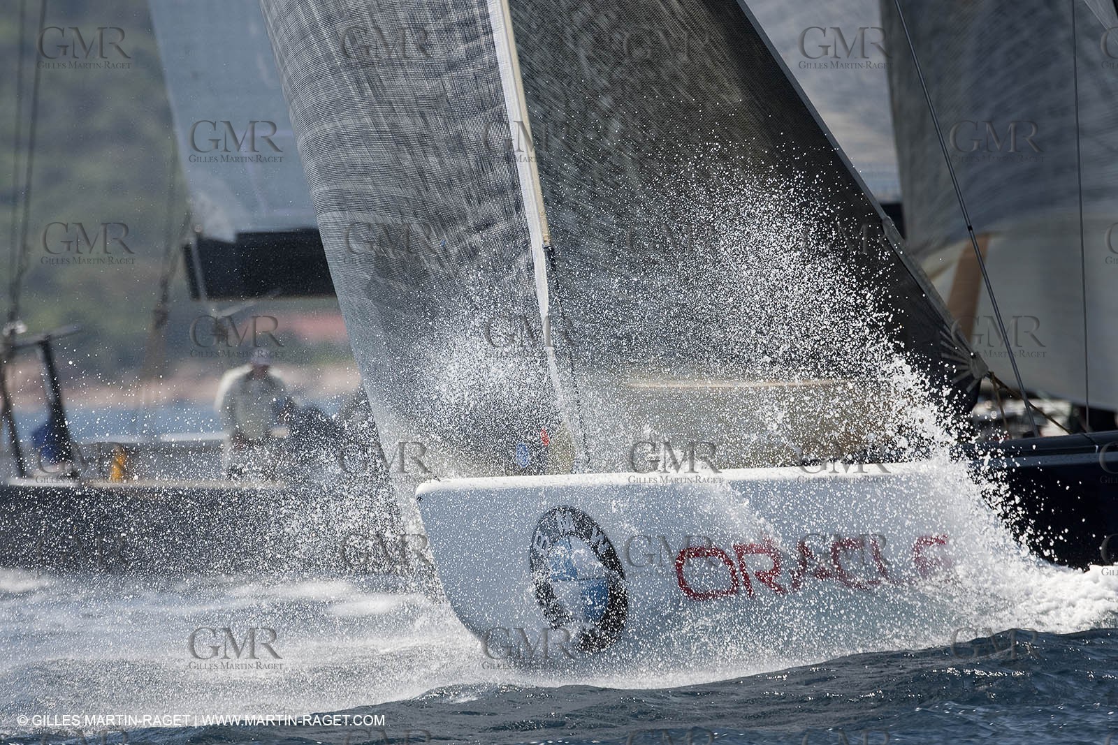 19 05 2010 - La Maddalena (ITA, Sardinia) Louis Vuitton Trophy - BMW ORACLE Racing - Training
