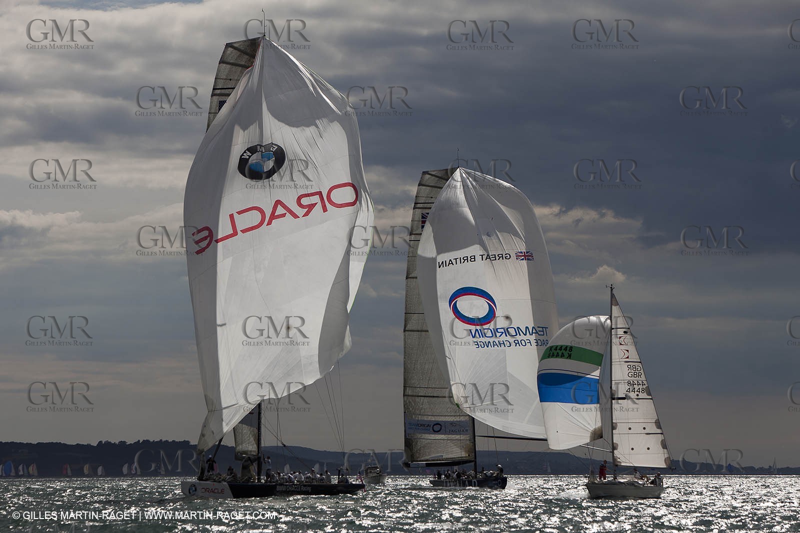 02 08 2010 - Cowes (UK, IOW) - The 1851 Cup -  BMW ORACLE Racing - Training Day.