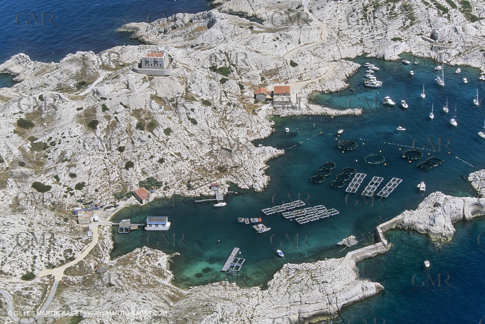 France, Provence, Les Calanques & Iles de Marseille, Iles du Frioul