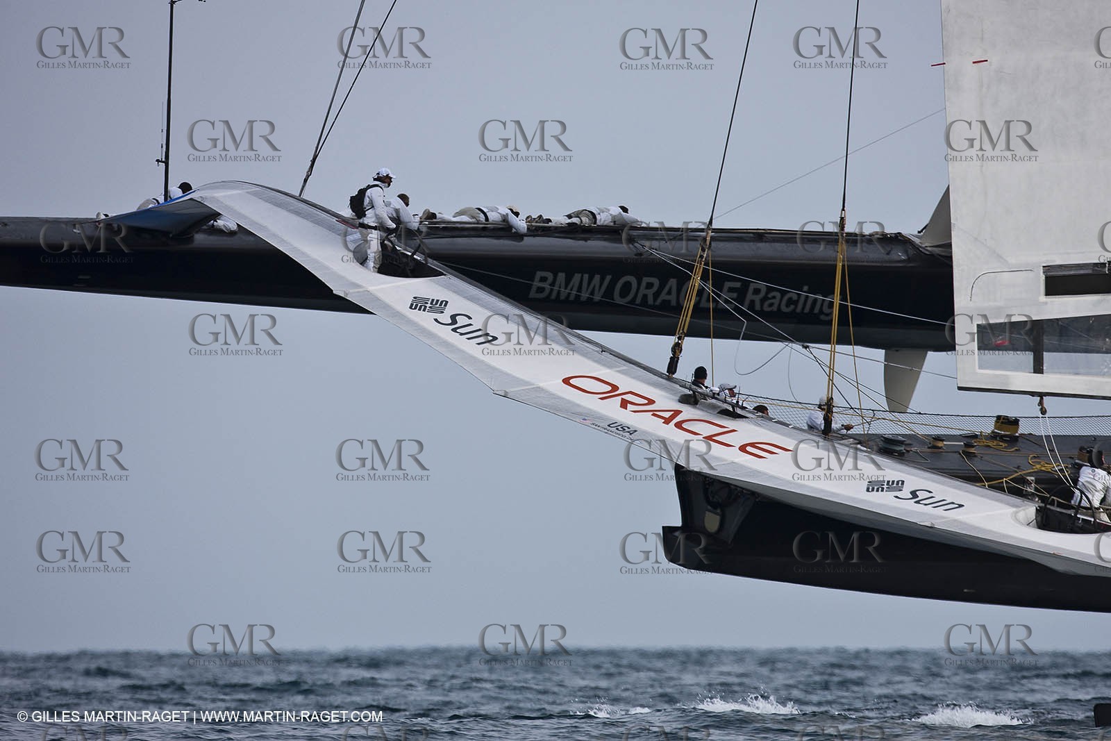 14 02 2010 - Valencia (ESP) - 33rd America's Cup - BMW ORACLE Racing - Race 2