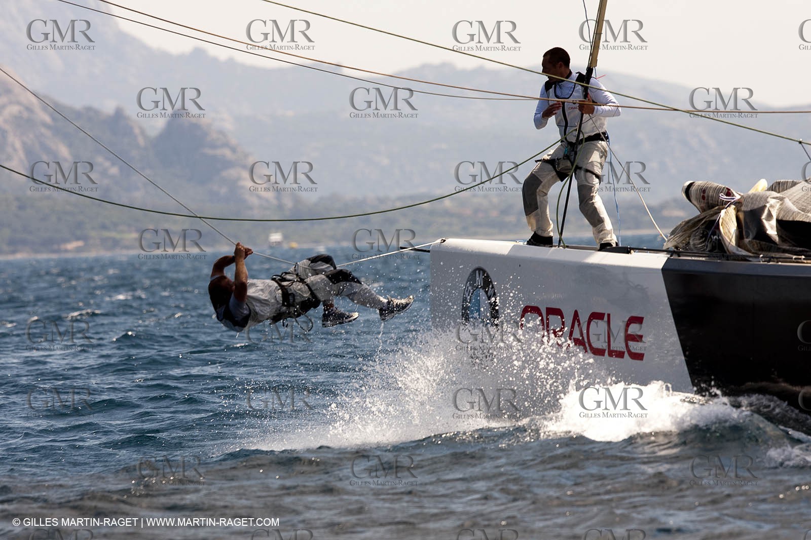 19 05 2010 - La Maddalena (ITA, Sardinia) Louis Vuitton Trophy - BMW ORACLE Racing - Training