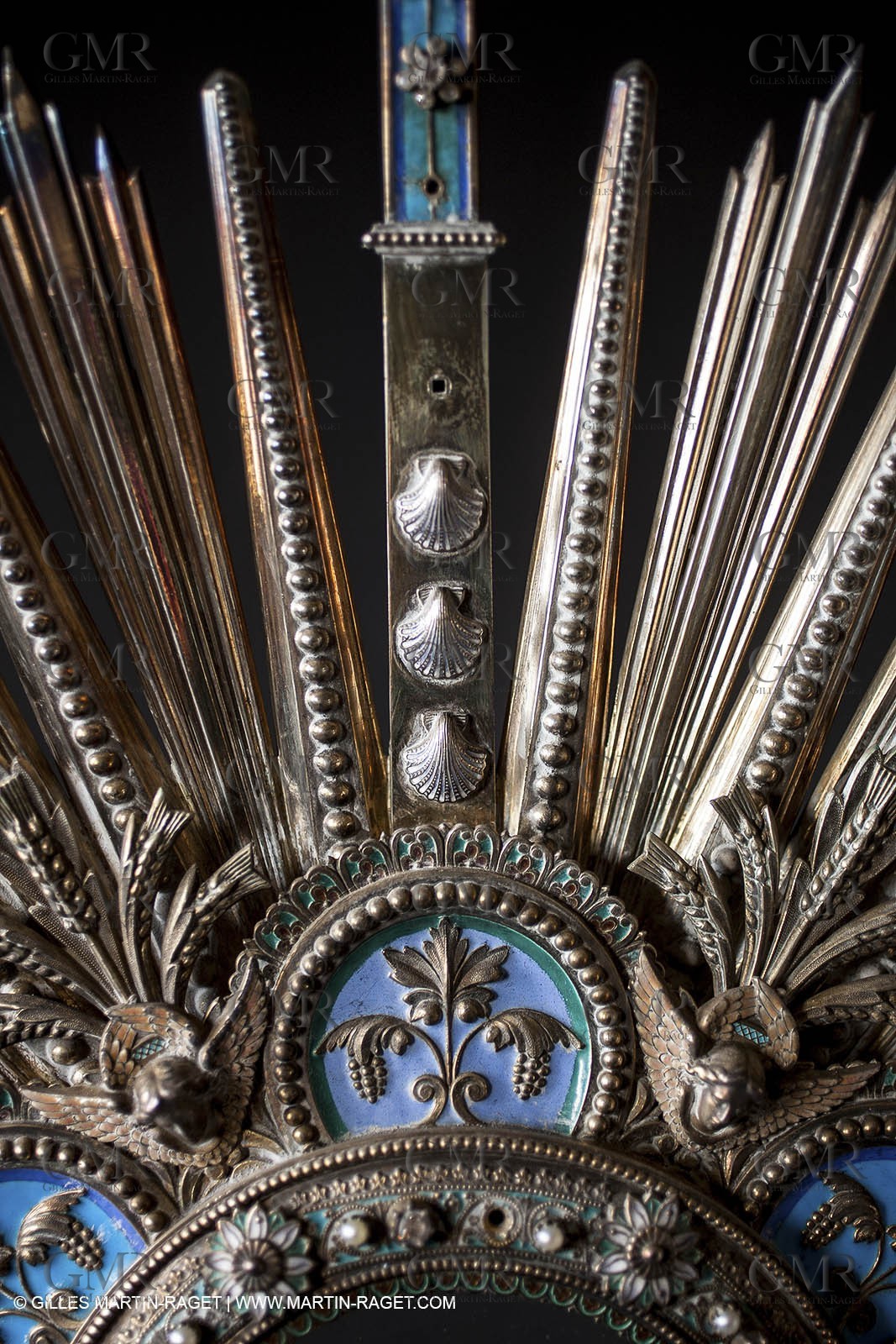 04 02 2013 - Marseille(FRA,13), Notre Dame de la Garde,liturgical silverware