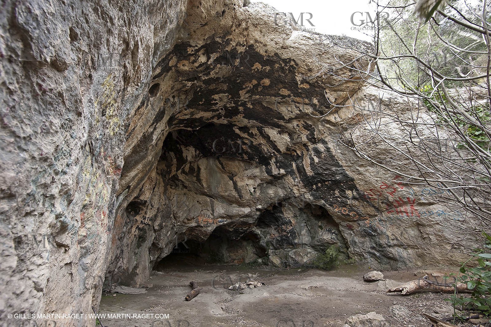 25 03 2009 - Marseille (FRA, 13) - Les Calanques - Massif de Marseilleveyre - la Grotte Rolland