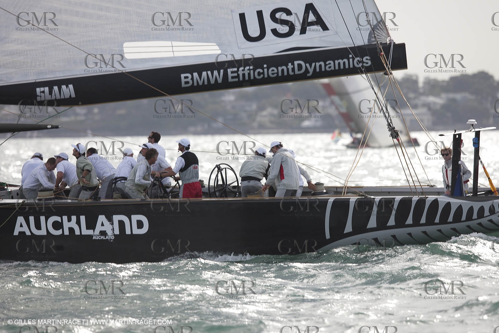 01 02 2009 - Auckland (NZL) -  Louis Vuitton Pacific Series -  Racing Day 3 - Round Robin 1