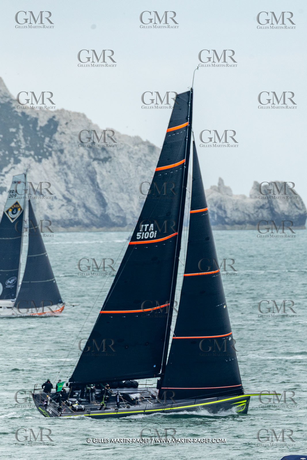 26 07 2025, Cowes (UK, IOW), Admiral's Cup 2025, Rolex Fastnet Race start,