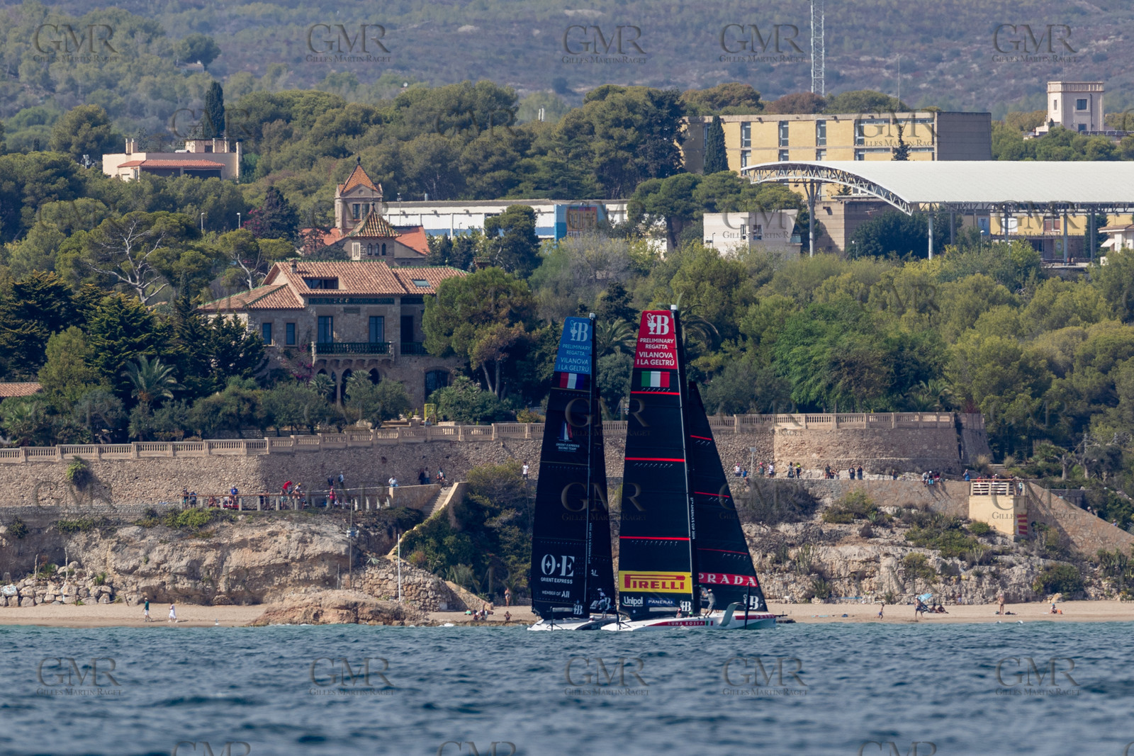 16 09 2023, Vilanova i La Geltru (ESP), 37th America's Cup, 1st Preliminary Regatta, Race Day 2