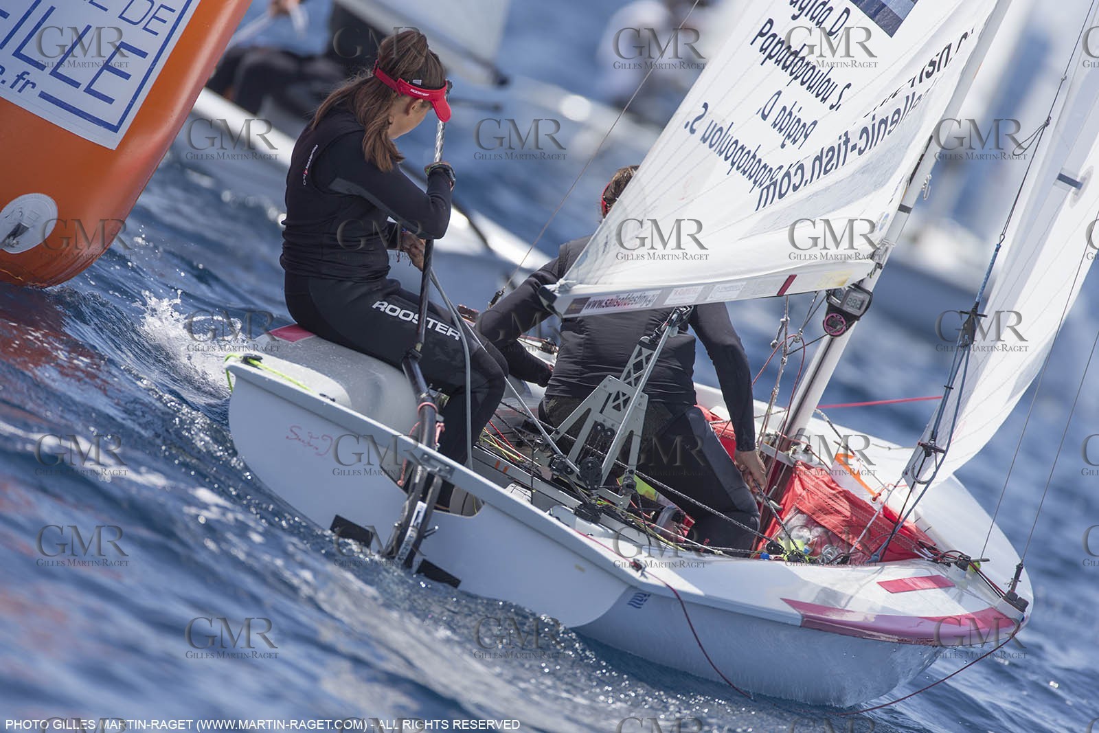 10 04 2015, Marseille (FRA), Yachting Club de la Pointe Rouge - Coupe Internationale de Printemps des 470, Day 3