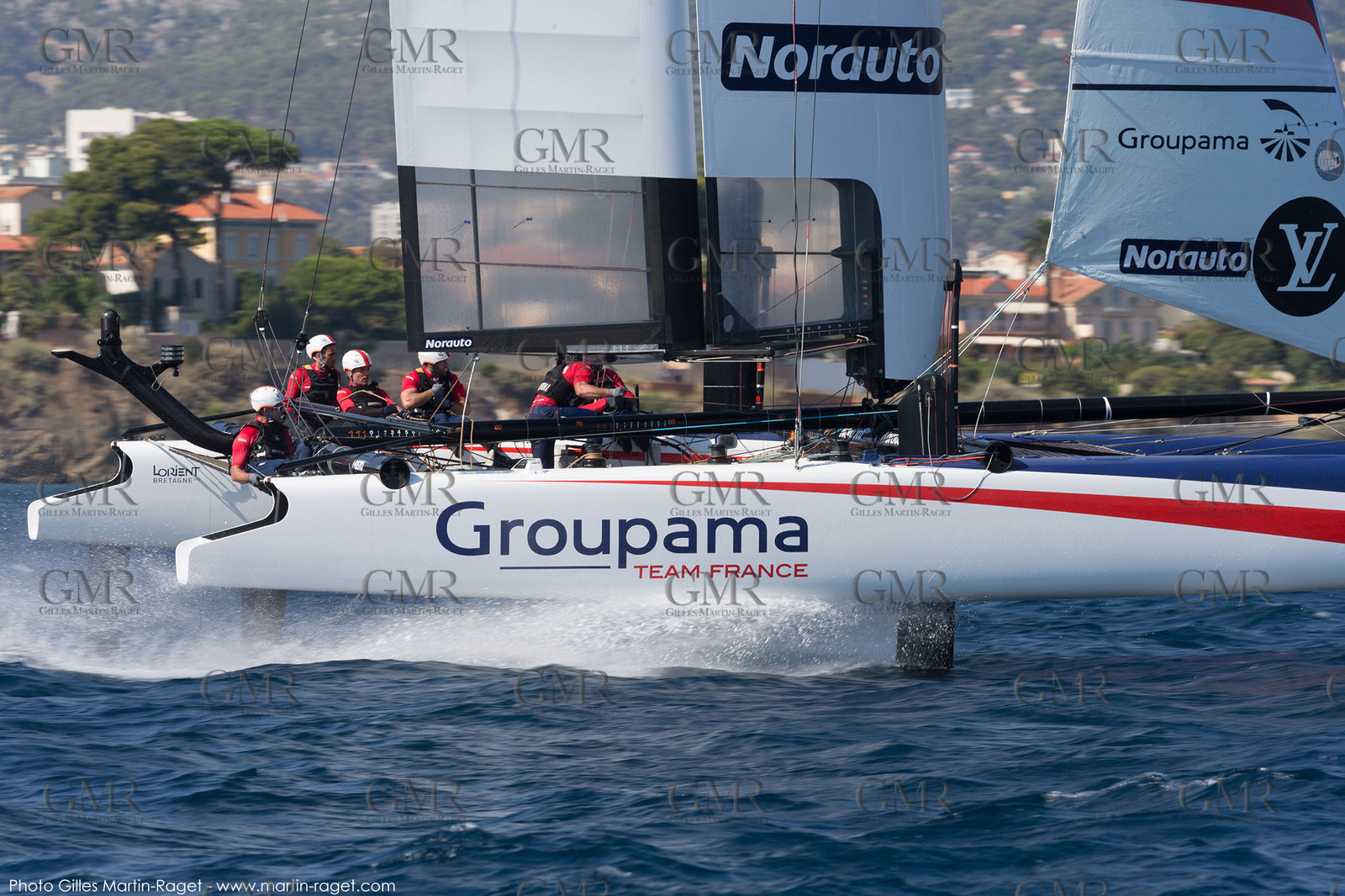 08 09 2016, Toulon (FRA, 83), Louis Vuitton America's Cup Series Toulon, open training