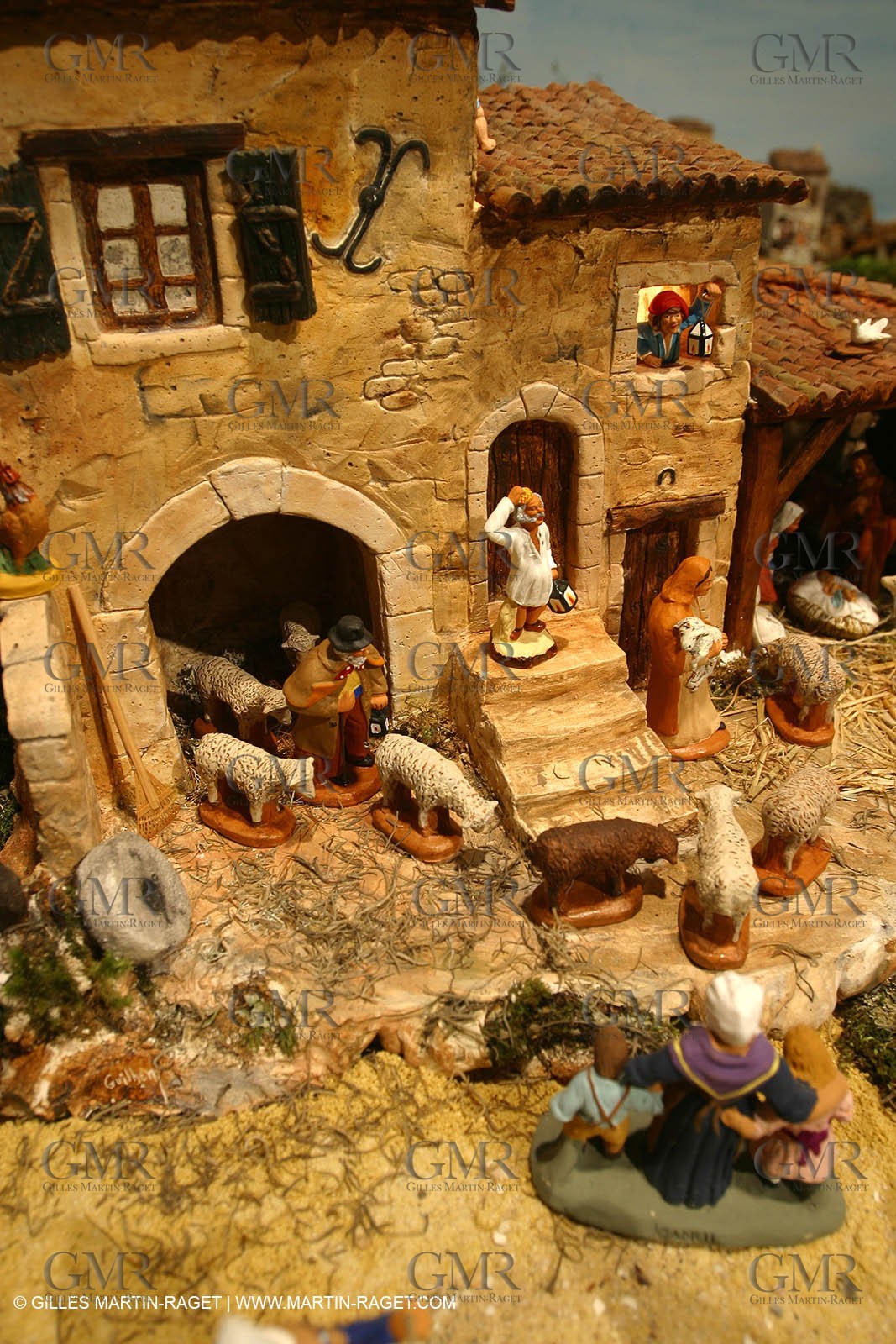 Great crib from les Saintes Maries de la mer (FRA, 13) for Christmas, December 2010