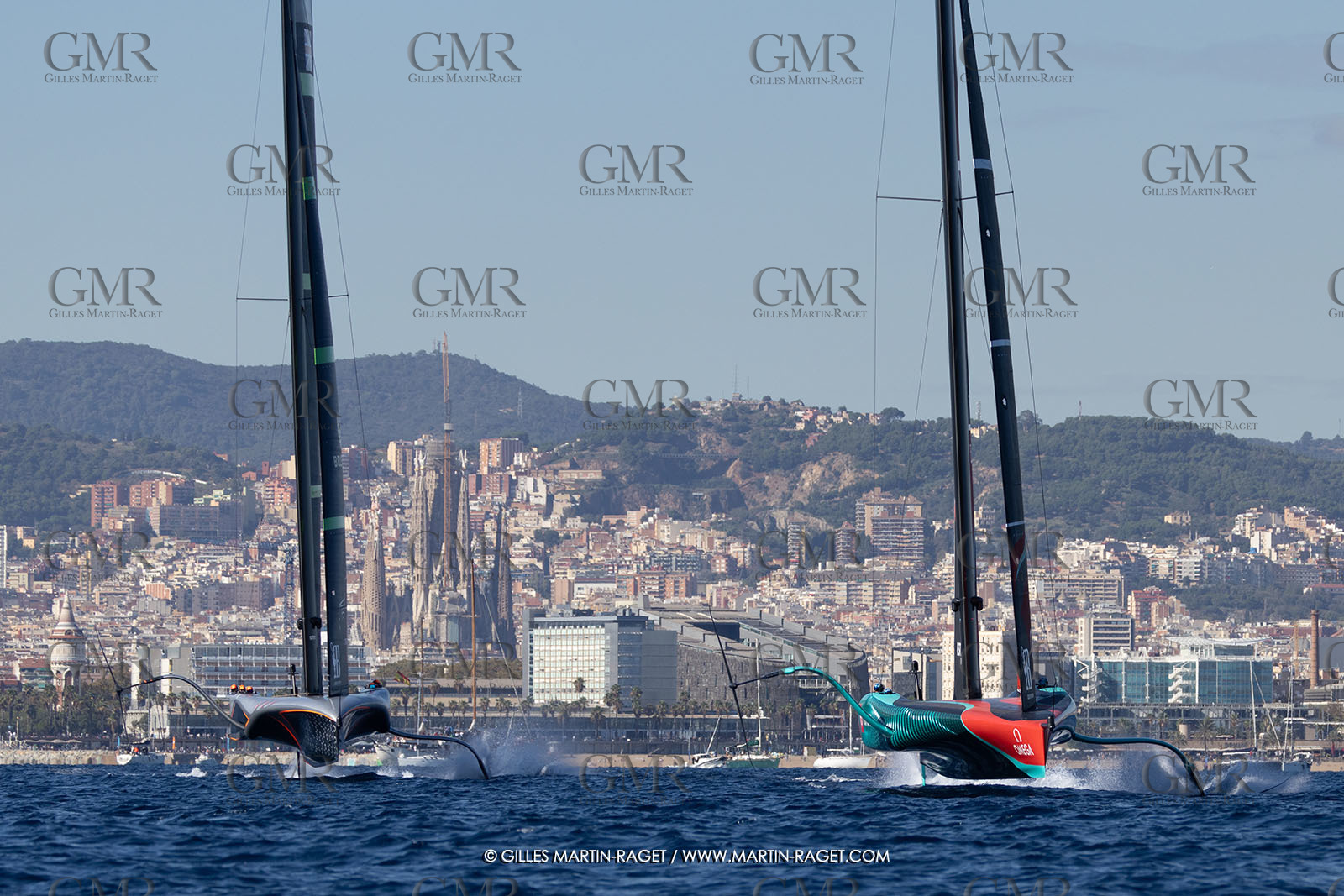 19 10 2024, Barcelona (ESP), Louis Vuitton 37th America's Cup, Final Match, Race Day 6