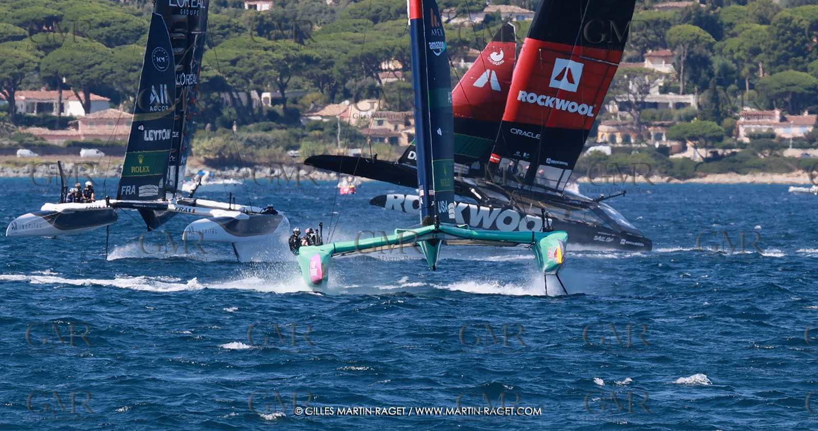 10 09 2025, Saint-Tropez,(FRA), Rockwool SailGP France Saint-Tropez, Race Day 1