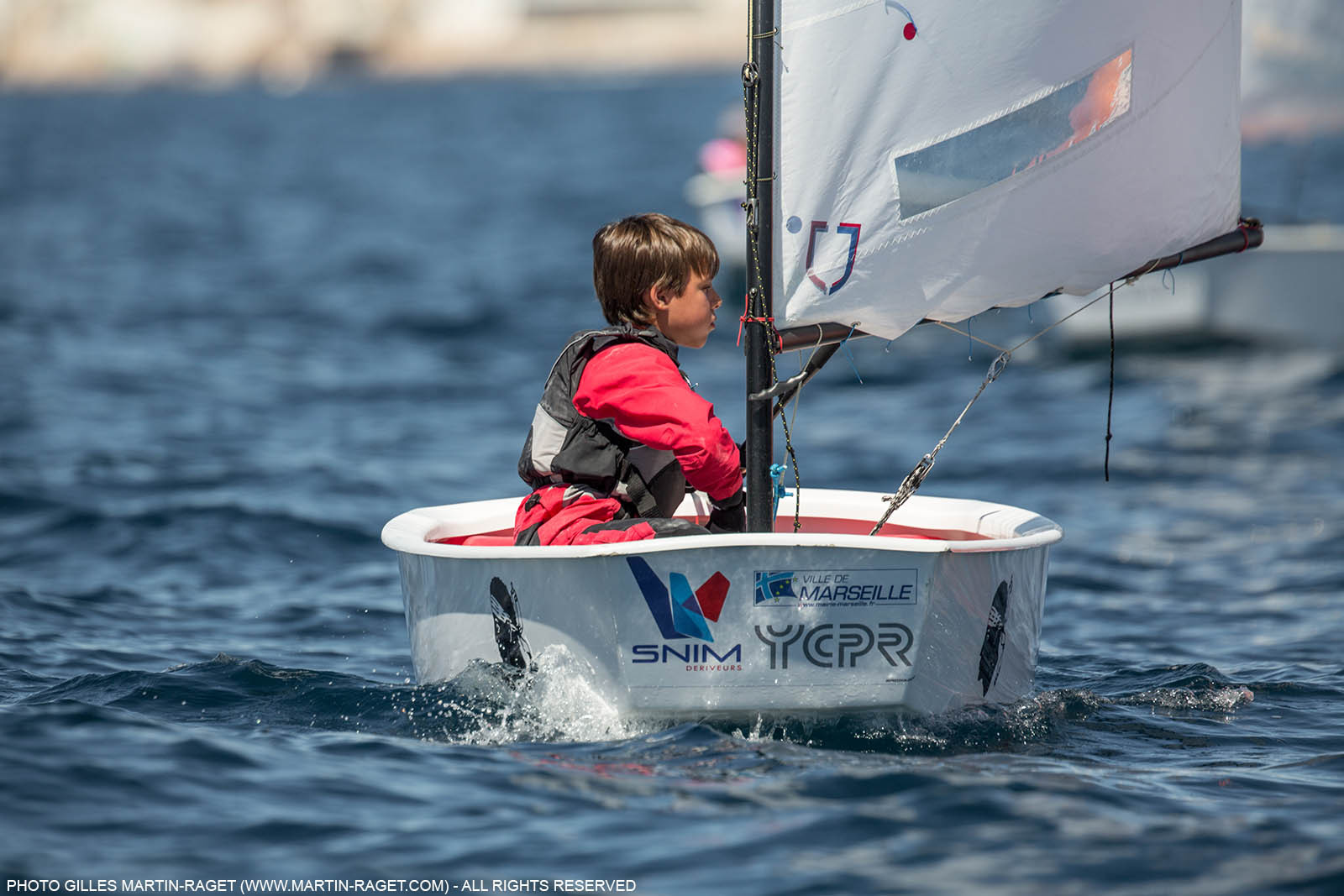 14 04 2016, Marseille (FRA,13), SNIM Dériveurs, Coupe Internationale de Printemps Optimist, Day 4