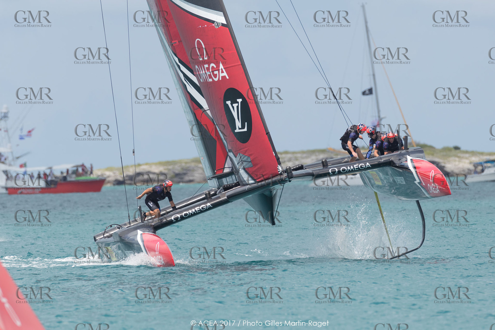 17 06 2017 - Bermuda (BDA) - 35th America's Cup 2017 - 35th America's Cup Match Presented by Louis Vuitton, Race day 1