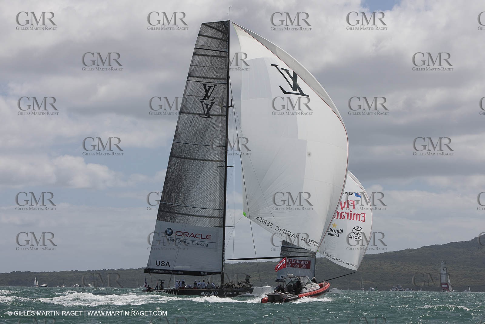 31 01 2009 - Auckland (NZL) -  Louis Vuitton Pacific Series -  Racing Day 2
