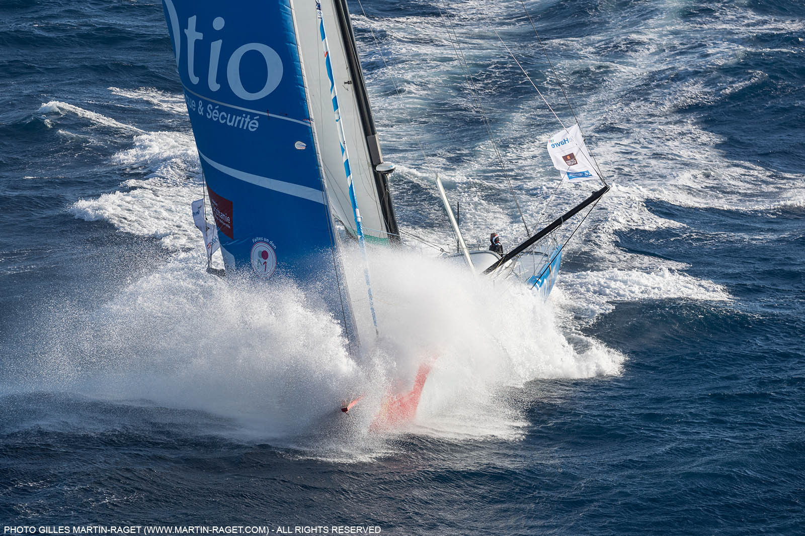 13 07 2017, Port Camargue (FRA,30), Transat Jacques Vabre 2017, Bastide Otio (Kito de Pavant, Yannick Bestaven), offshore trainings