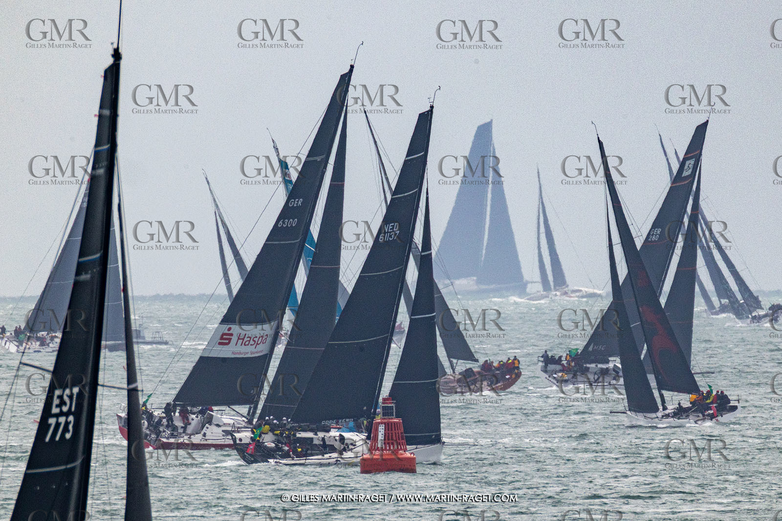 26 07 2025, Cowes (UK, IOW), Admiral's Cup 2025, Rolex Fastnet Race start,