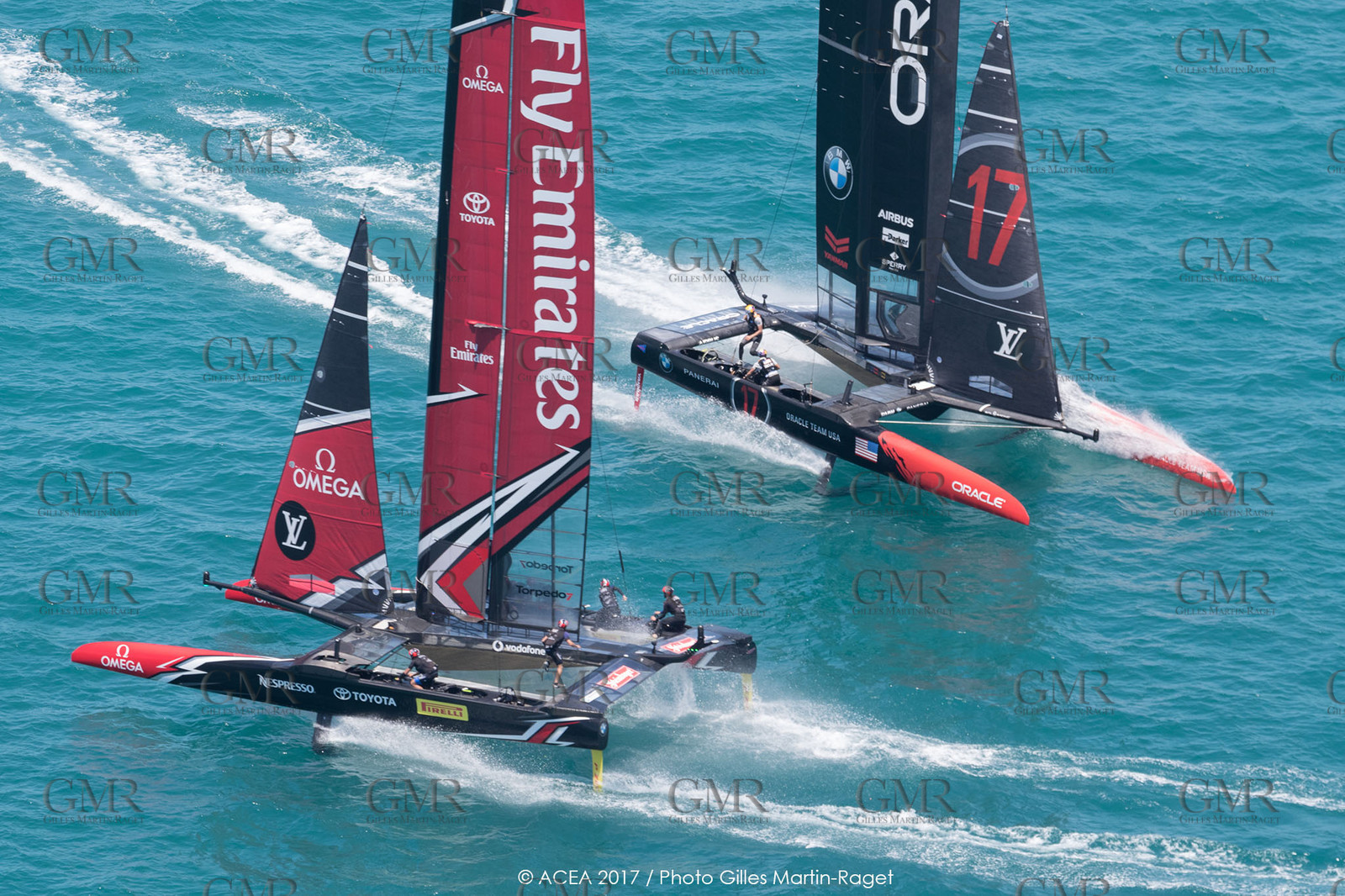 18 06 2017 - Bermuda (BDA) - 35th America's Cup 2017 - 35th America's Cup Match Presented by Louis Vuitton