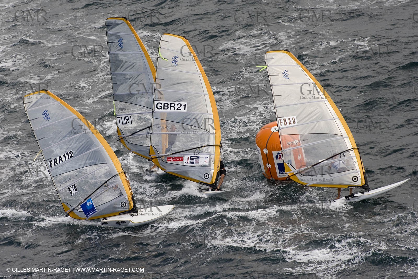 26 04 2007 - 2007 Semaine Olympique Française - Hyères (South of France) - Day 5 - Team France - RS:X