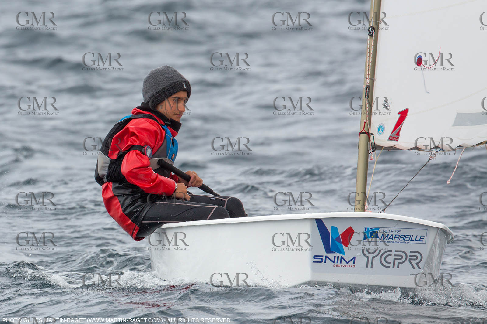 15 04 2016, Marseille (FRA,13), SNIM Dériveurs, Coupe Internationale de Printemps Optimist, Final Day