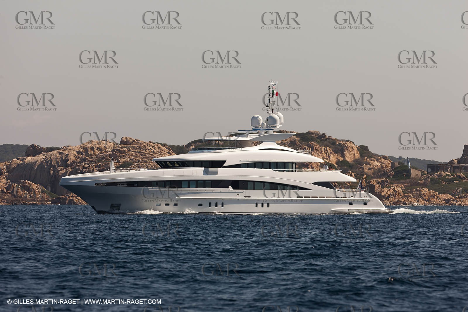 18 08 2011 - La Maddalena (ITA, Sardinia) - Motor yacht Inception