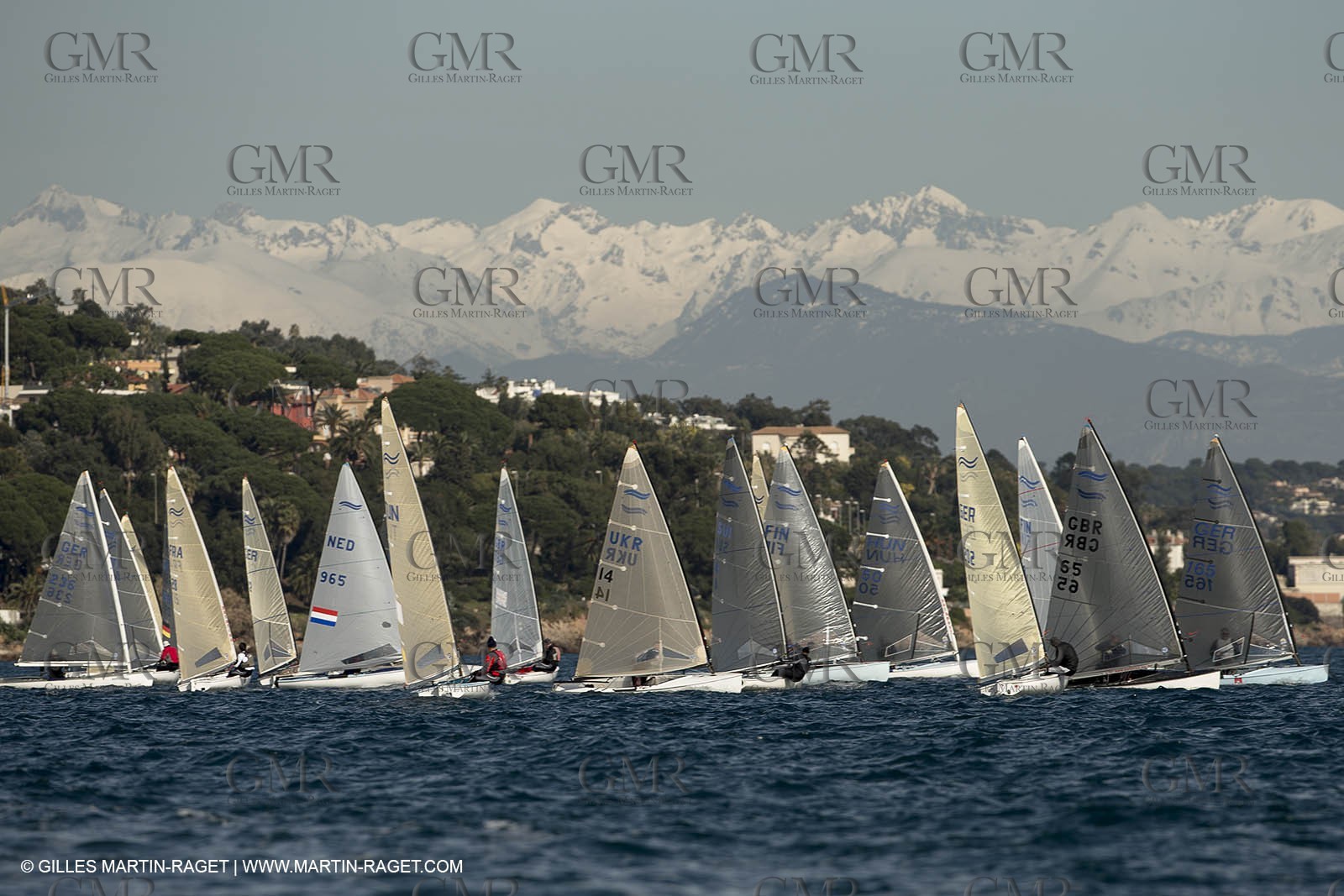 14 02 2014,  Cannes (FRA,06), FINN Cannes International Sailing week