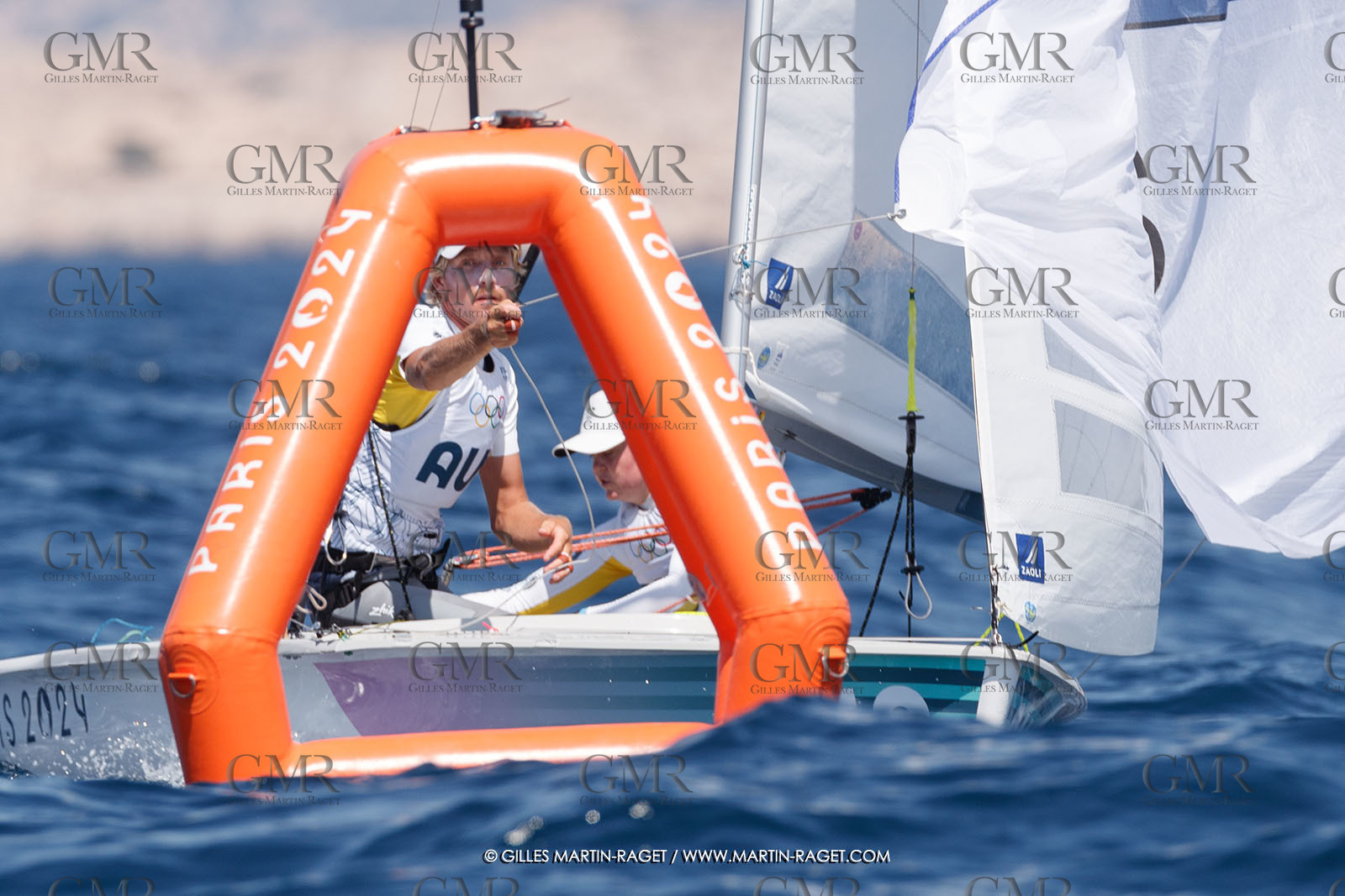 03 08 2024, Marseille (FRA), Paris 2024 Olympic Games, Sailing, Race Day 7