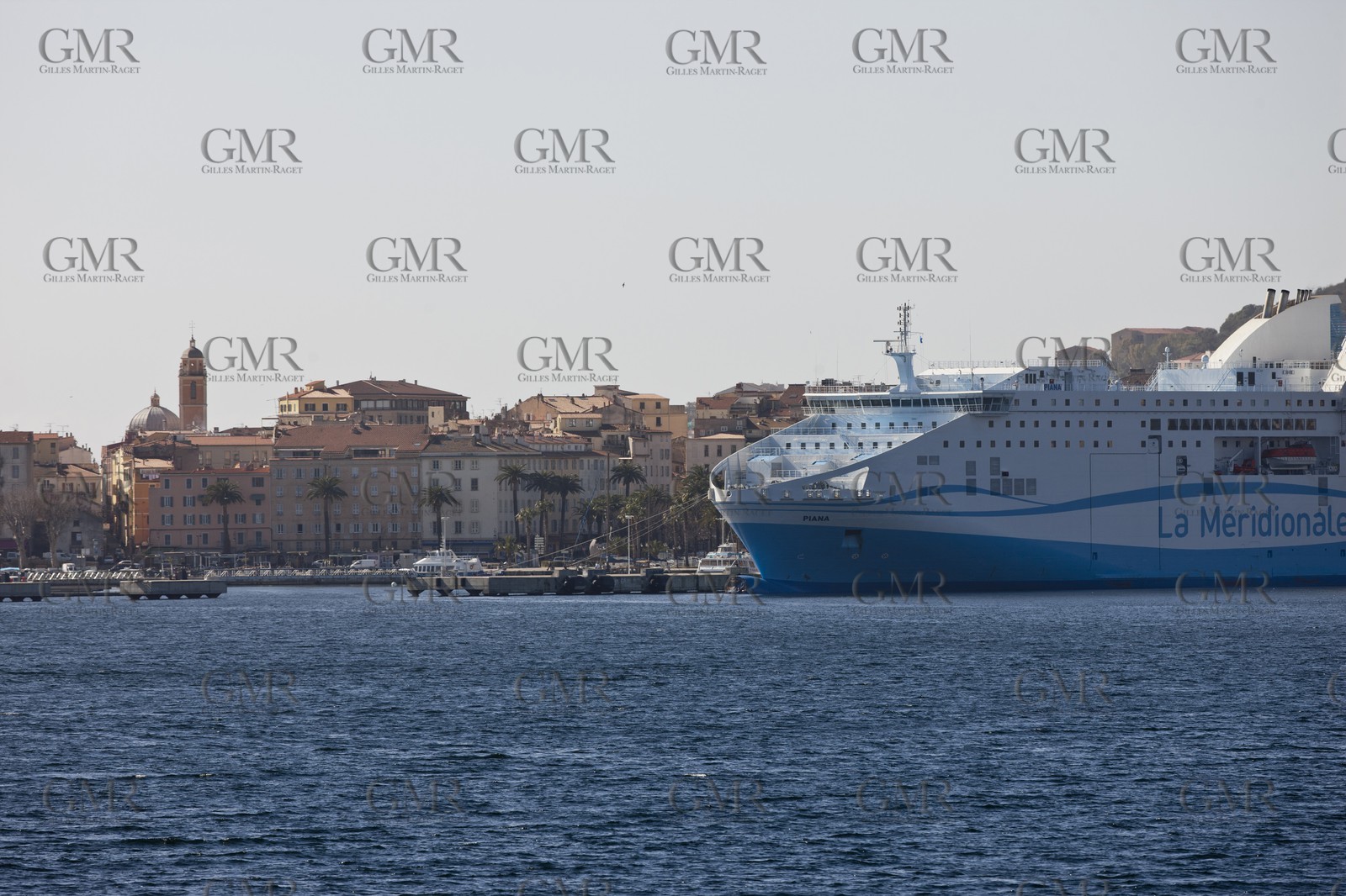 16 02 2012 - Ajaccio (FRA, Corse) -  La Méridionale shipping company- Piana at Ajaccio