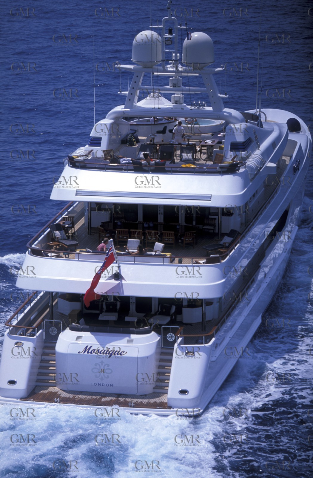 Power Yachts, super Yachts, Mosaïque