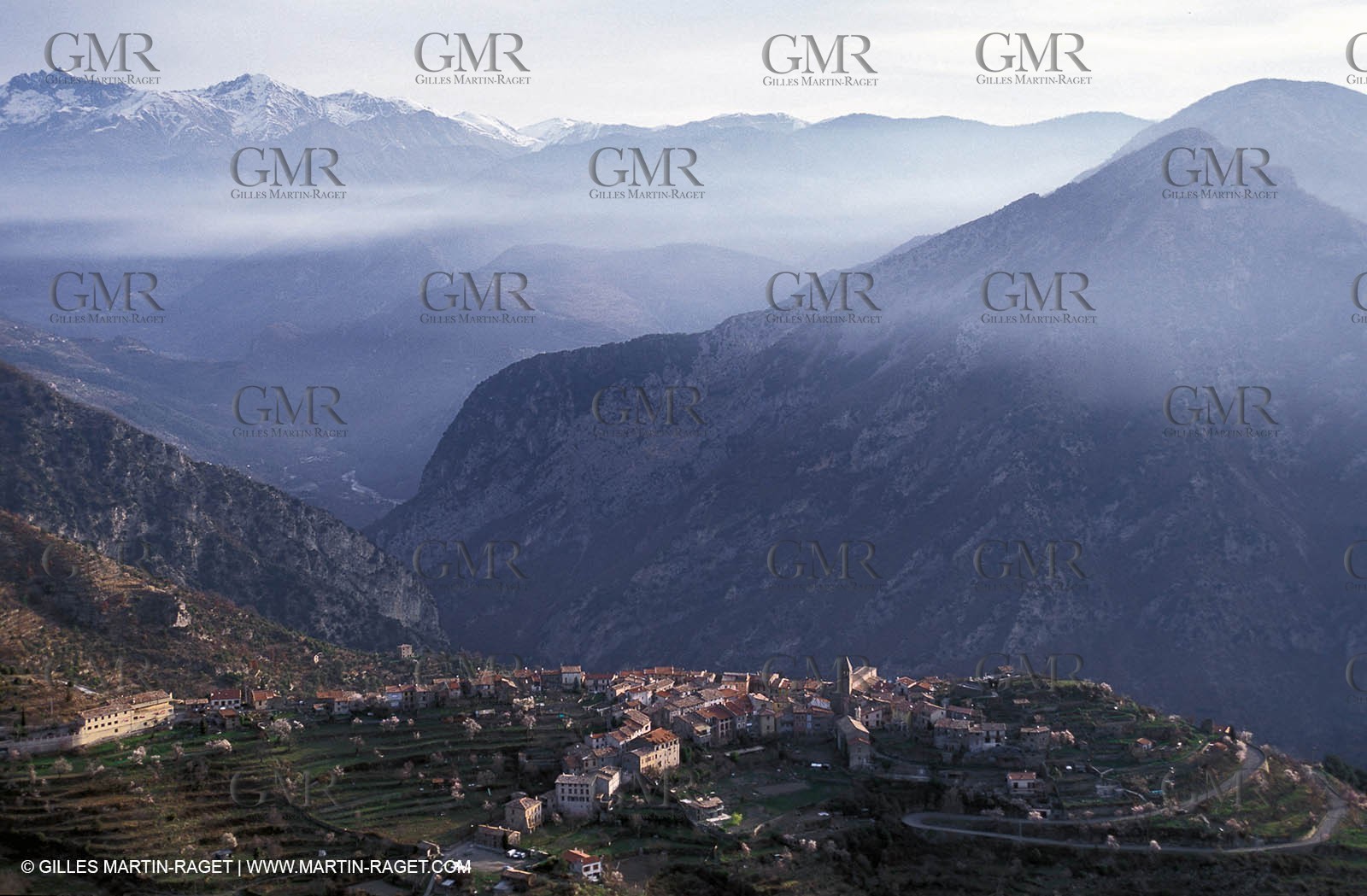 France - Côte d'Azur - Villages perchés des Alpes Maritimes - Utelle