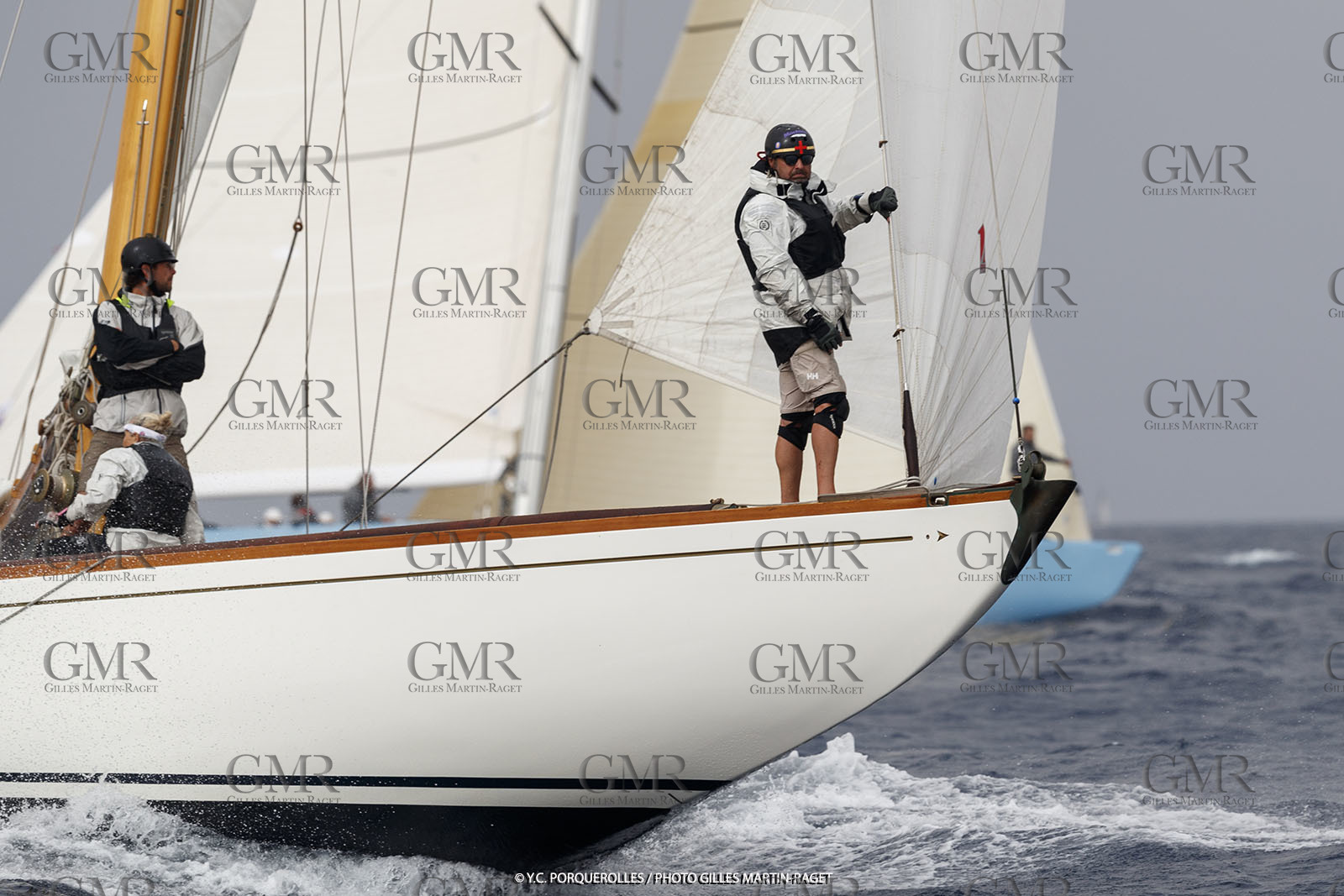 19 06 2024, Porquerolles Island (FRA), Championnat du monde des 12 m JI 2024, Race Day 1