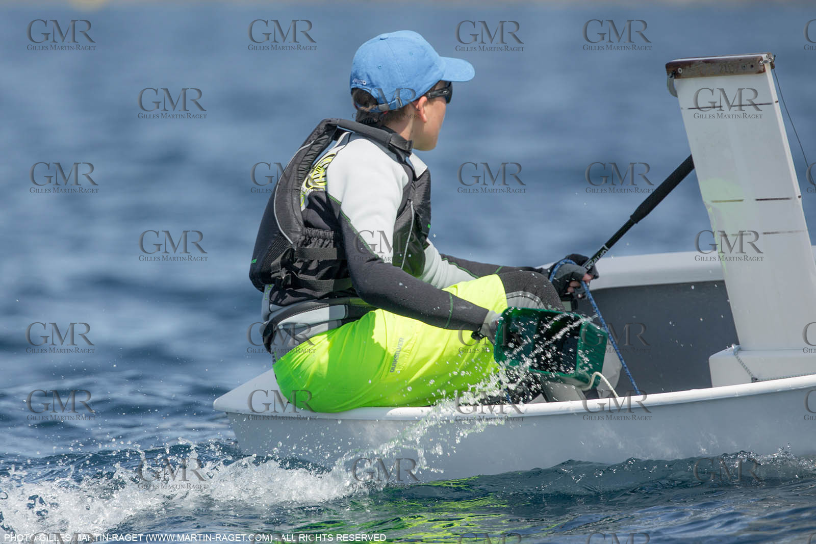 14 04 2016, Marseille (FRA,13), SNIM Dériveurs, Coupe Internationale de Printemps Optimist, Day 4